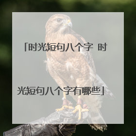 时光短句八个字 时光短句八个字有哪些