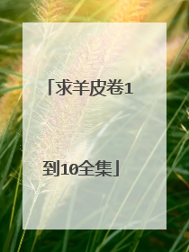 求羊皮卷1到10全集