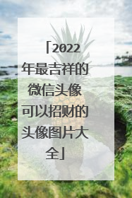 2022年最吉祥的微信头像 可以招财的头像图片大全