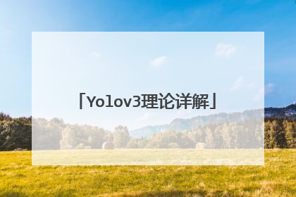 Yolov3理论详解